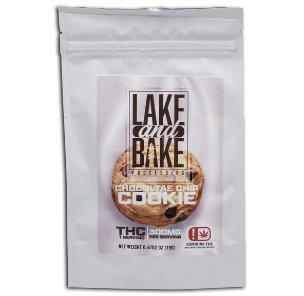 Lake and Bake - 300mg Chocolate Chip Cookie