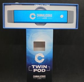 AIO - Cannalicious Labs 2g Twin Pod Sour Tangie Haze (S) Strawberry Trainwreck (I) CBG 2.82% CBN 1.82%
