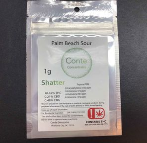 Conte Palm Beach Sour Shatter