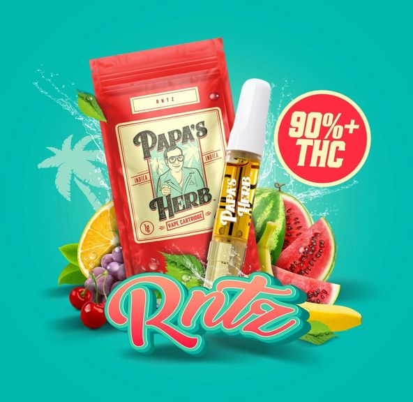 Papa's Herb - Vape Cart - 1g - RNTZ