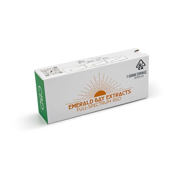 Emerald Bay Extracts RSO Syringe Balanced CBD Gush Mintz 1g