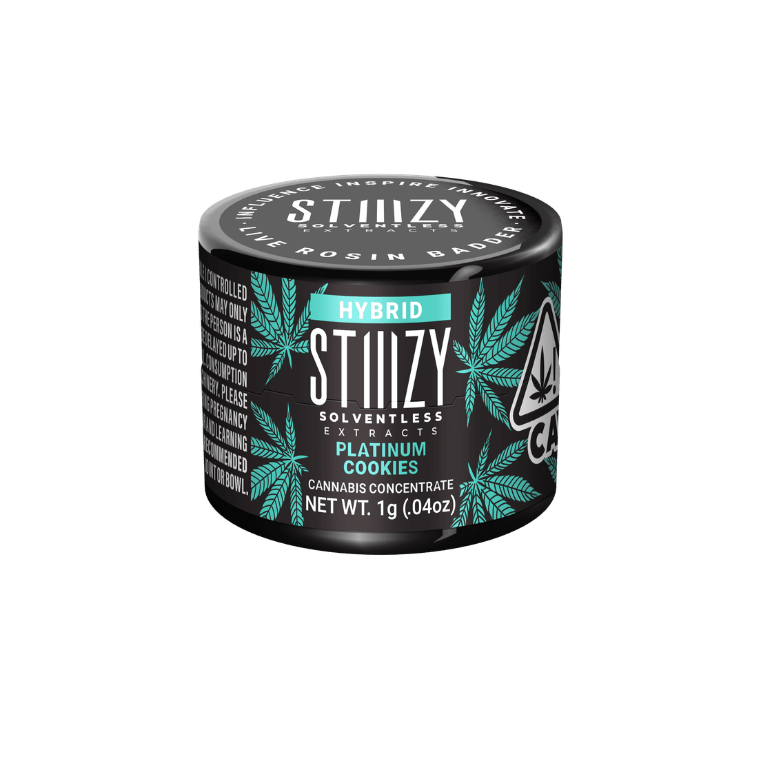 STIIIZY- PLATINUM COOKIES 1G LIVE ROSIN BADDER
