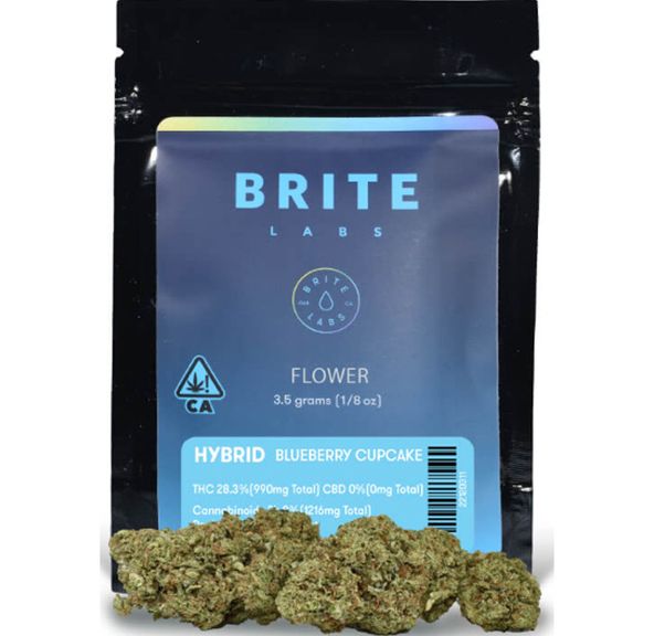 Brite Labs - Blueberry Cupcake - 3.5g 1/8oz