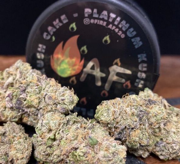 *Fire AF Platinum Kush Cake 3.5g 29%