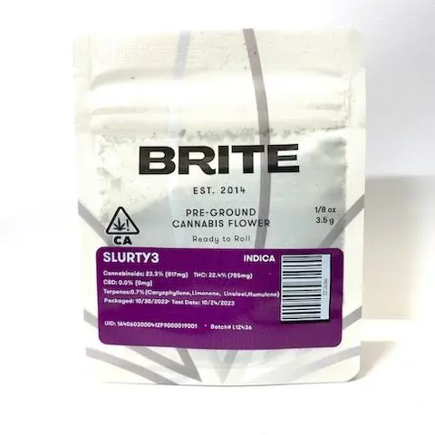 A. Brite 3.5g Pre-Ground Shake - Quality 7.5/10 - Slurty3