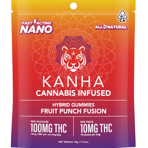 NANO - Fruit Punch Fusion - Hybrid - 100mg THC