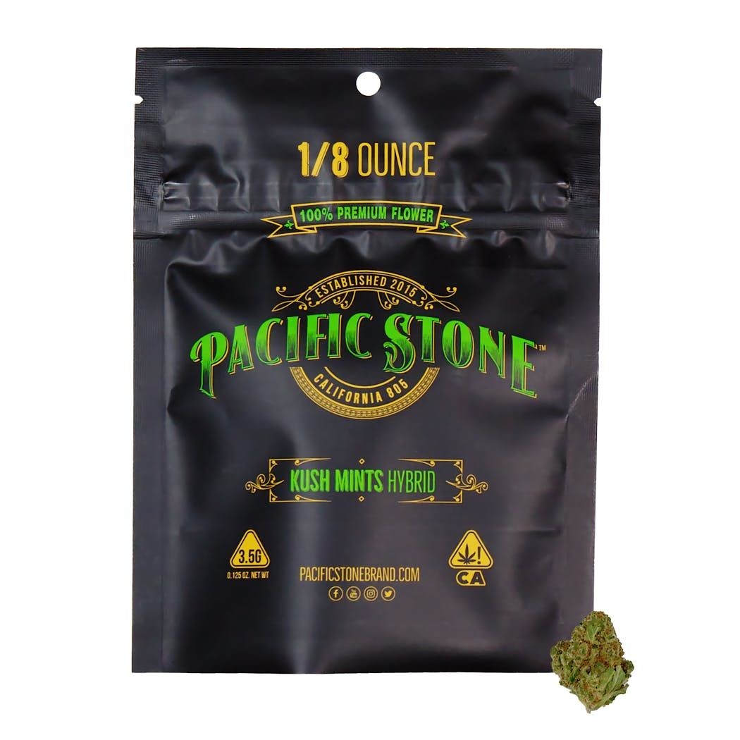 [Pacific Stone] Flower - 3.5g - Kush Mints (H)