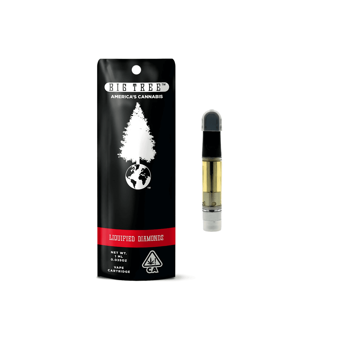Big Tree | Vape Cart | 1g | Liquid Diamonds | Blueberry Flame