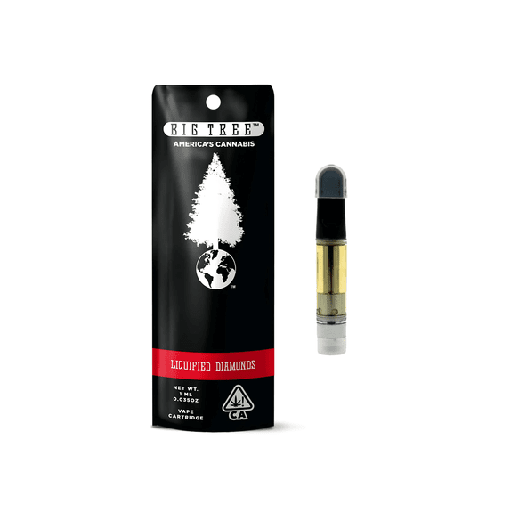 Big Tree | Vape Cart | 1g | Liquid Diamonds | Blueberry Flame