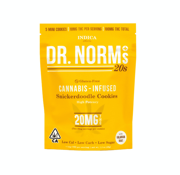 Gluten-Free Snickerdoodle 20mg Cookies - Indica