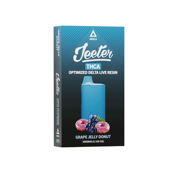 Jeeter 3g THCA Disposable - Grape Jelly Donut