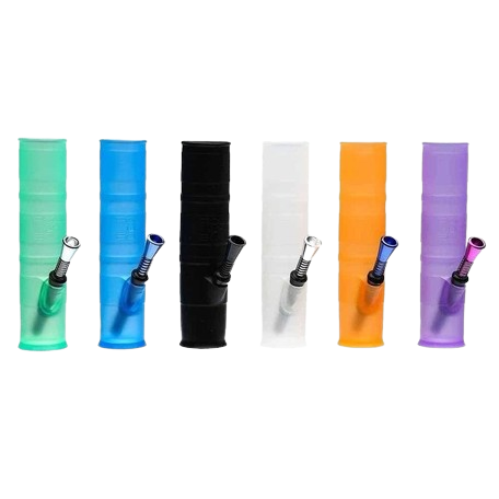 8" Foldable Silicone Water Pipe | Assorted Colors