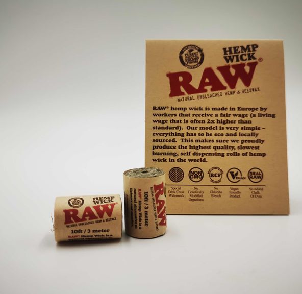Raw Hemp Wick