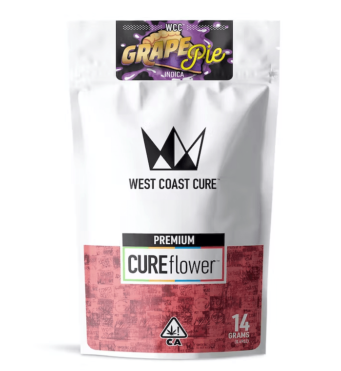 West Coast Cure - Grape Pie 14g Premium Flower