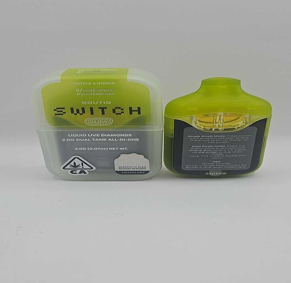 Boutiq Switch / Glow - Disposable - Pineapple x Daydream - 2G