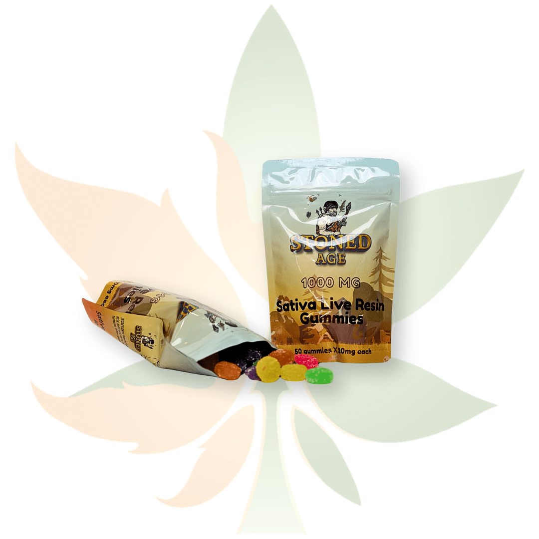 Stoned Age - Sativa Live Resin Gummies