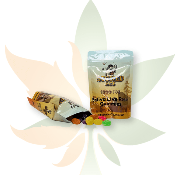 Stoned Age - Sativa Live Resin Gummies
