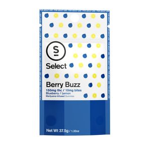 Select Gummies - Berry Buzz - Blueberry Lemon 100mg