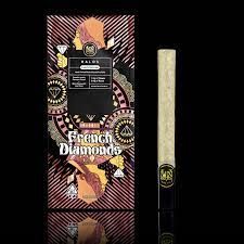 Maven Genetics - Halos Hash Hole - French Diamonds - 1.9g - Infused Rosin Preroll - Hybrid