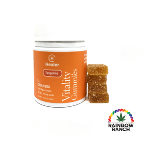 Healer Vitality CBDA:CBGA Gummies - 10mg each - 200mg total - 20 pcs