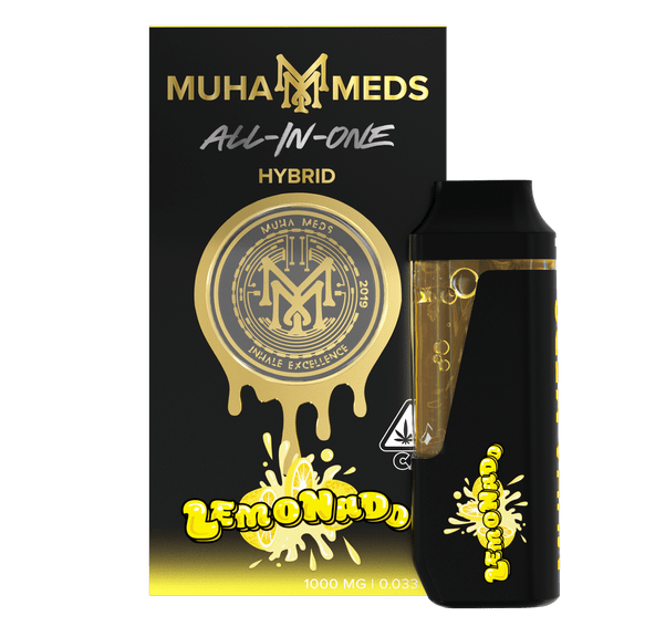 Muha | AIO Vape | 1g | Distillate | Lemonado