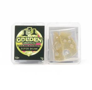 1G Indica Shatter by Golden Concentrates