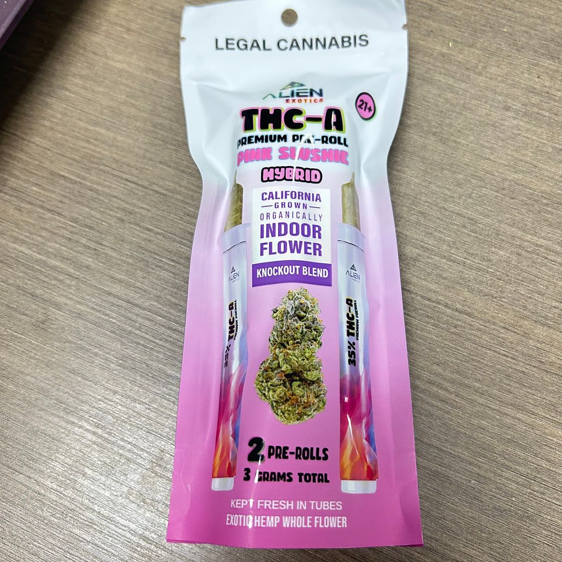 Alen Exotics THCA 2pk Pre-Roll - Pink Slushy