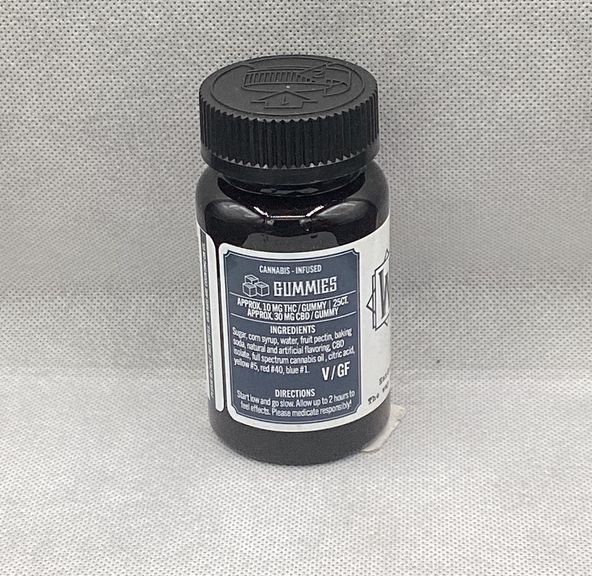 White Label- Full Spectrum- Sour Gummies- 250mg