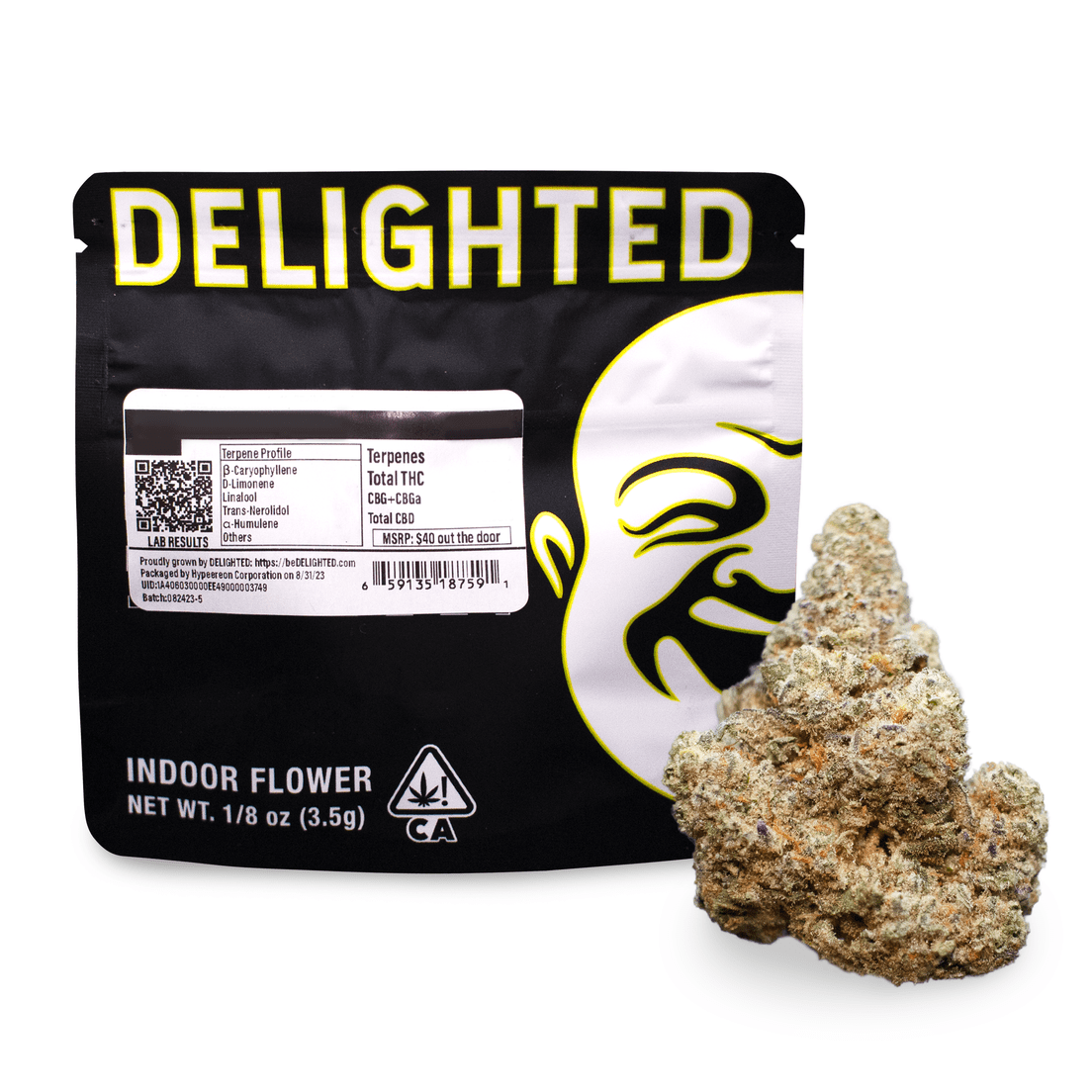 Delighted - Alien Moon 3.5g Premium Indoor Flower 3.5g