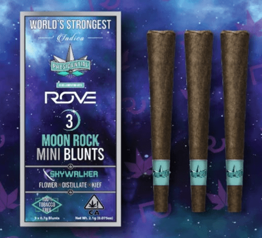 Presidential Moon Rock Mini Blunt Pack Skywalker 2.1g