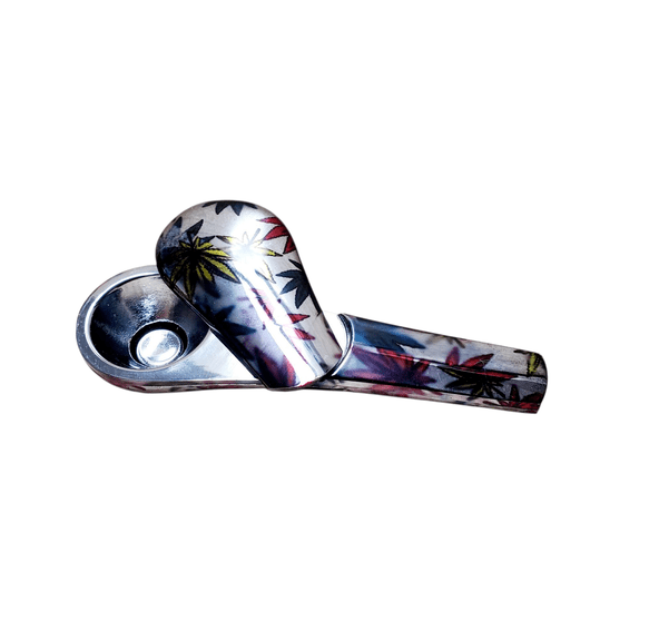 4" Chrome Spoon Pipe w/ Screens