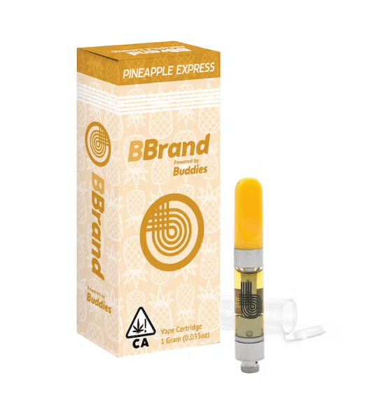 1g Pineapple Express Cart - BBRAND BUDDIES