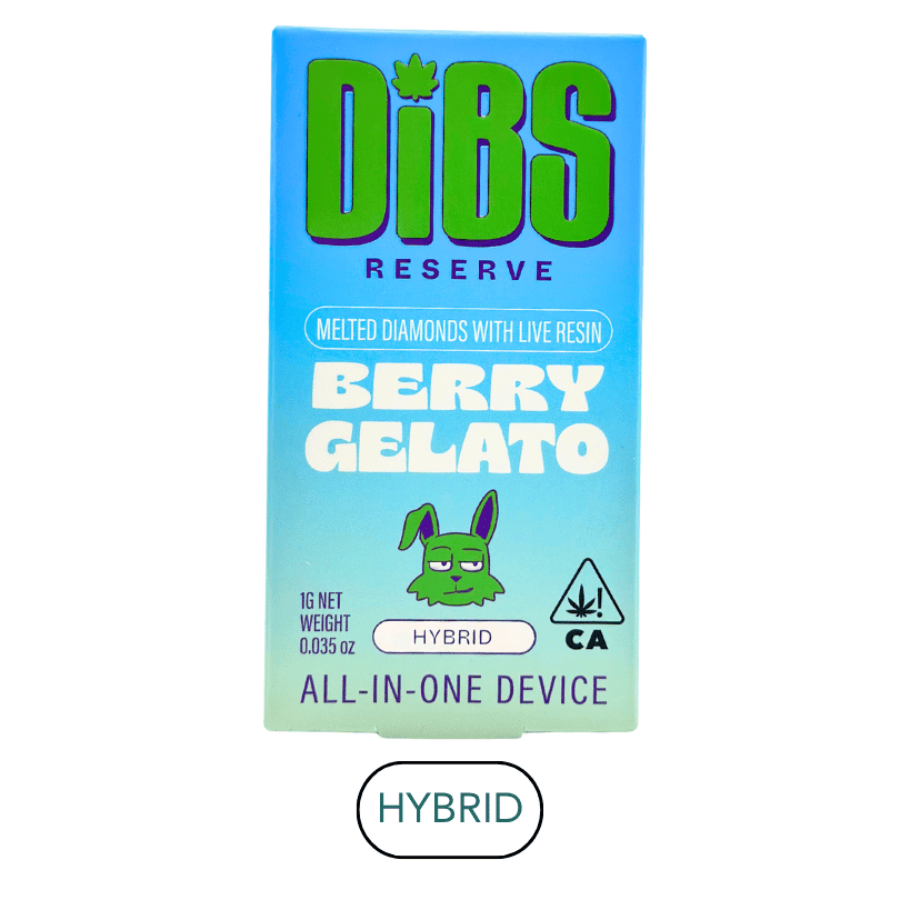 Dibs Reserve AIO Vape Berry Gelato 1g
