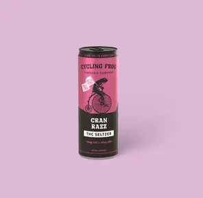 CF 10mg THC Cran Razz Seltzer, Single
