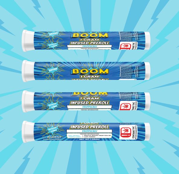 BOOM TROPICALI INFUSED PREROLL 1G