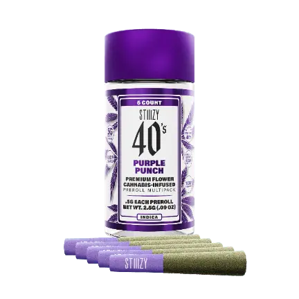 .5G 40S PREROLL MULTI PACK - PURPLE PUNCH 2.50 g