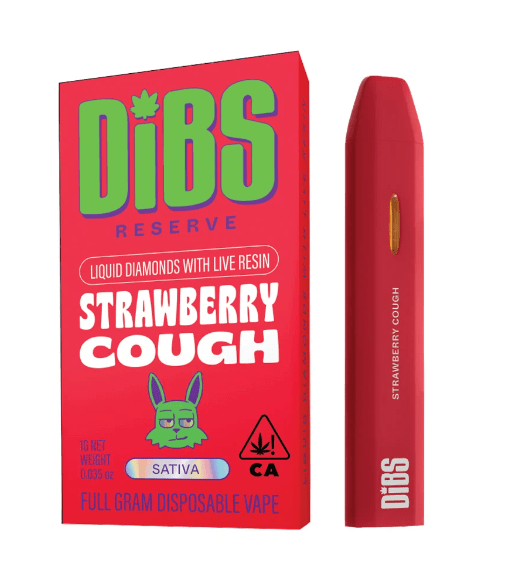 Dibs Reserve AIO Vape Strawberry Cough 1g