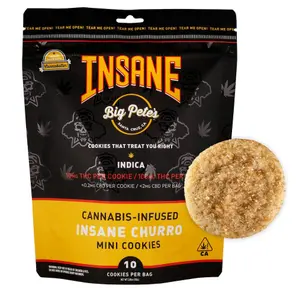 Big Pete's - Insane Churro Indica Mini Cookies - 100mg
