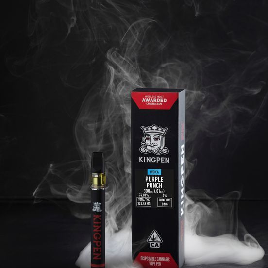 0.3g Purple Punch (Indica) Disposable Vape Kingpen