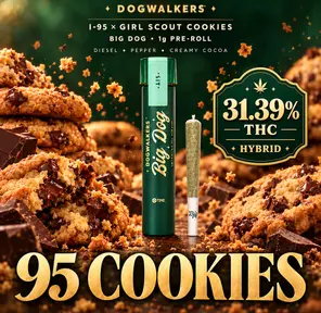 95 Cookies Big Dogs 1g - Dogwalkers (Stay)