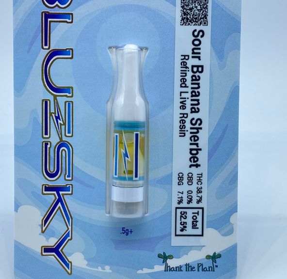 Sour Banana Sherbet - Blue Sky - Live Resin