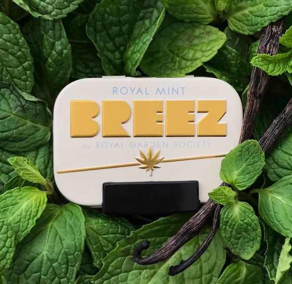 Breez Royal Mint Tin - 100mg