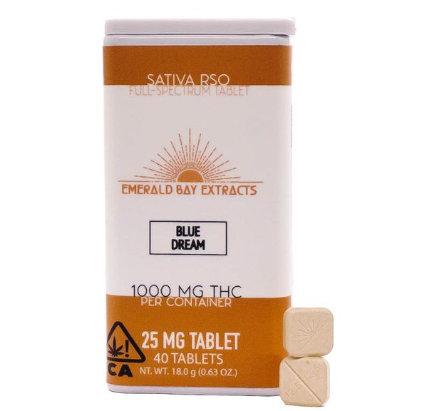 25mg Tablets-Sativa-Blue Dream-1000mg Package