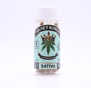 Quiet Kings- LEMON ZEST 0.5G PREROLLS 5 PACK