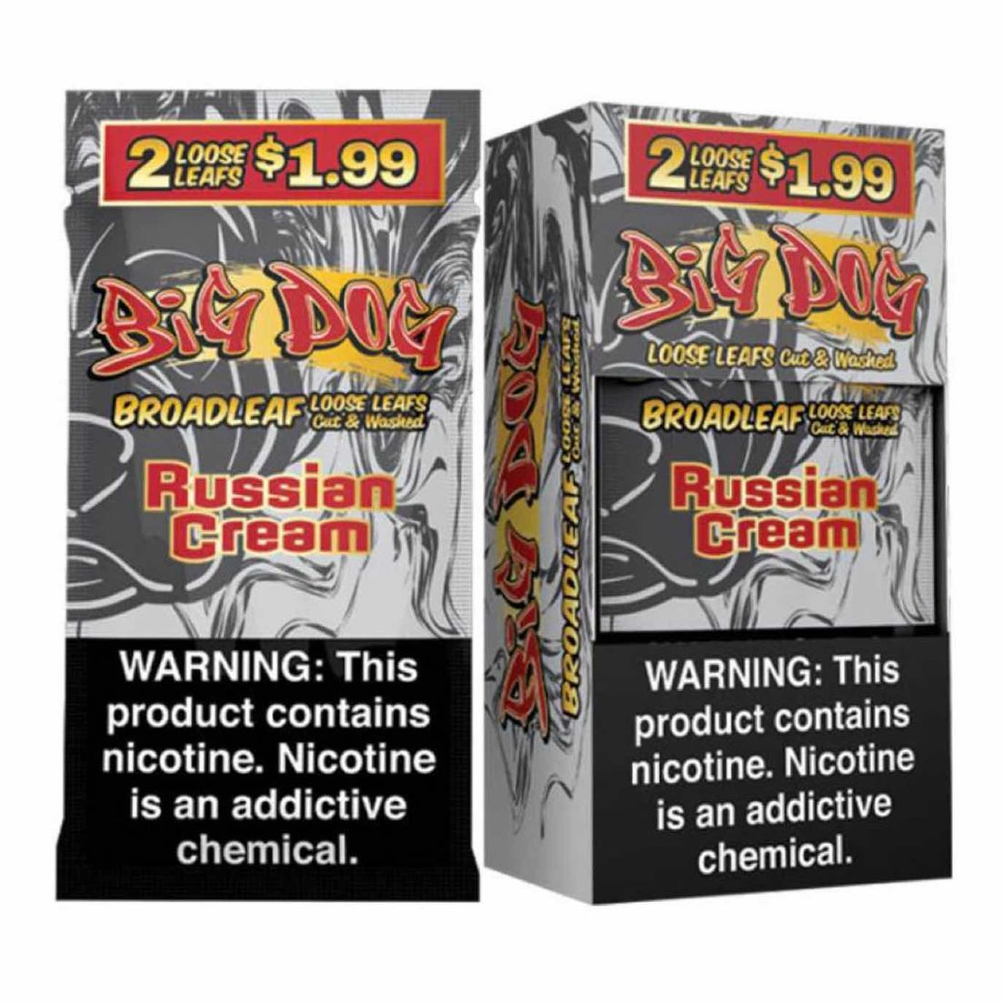 BNB|Big Dog Tobacco Wraps|Russian Cream