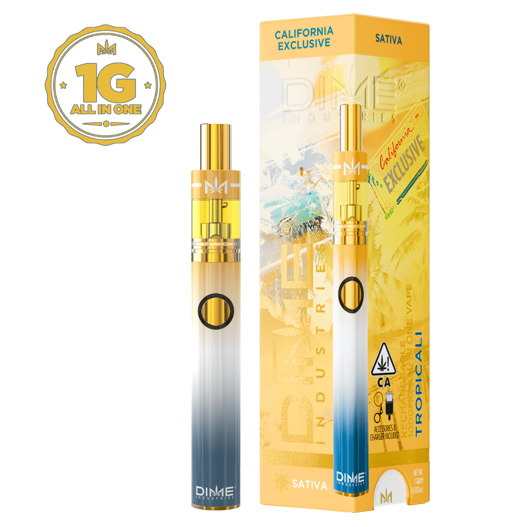 Dime | AIO Vape | 1g | Signature Distillate | CA Exclusive | Tropicali
