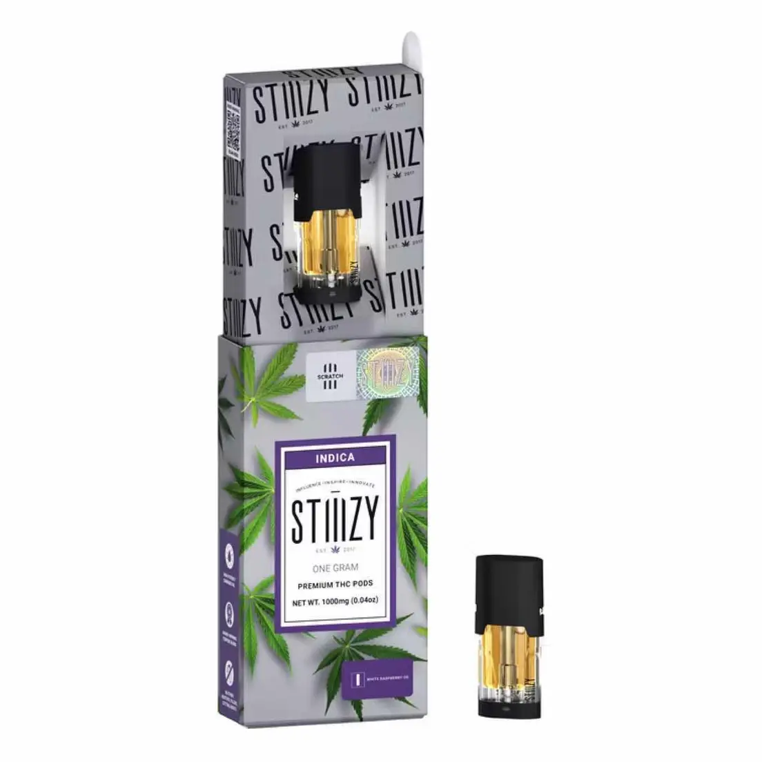 Stiiizy Pod White Raspberry 1g