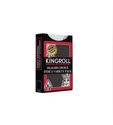 King Roll - Indica Variety Pack #6 - 4 Pack Infused Prerolls 3g