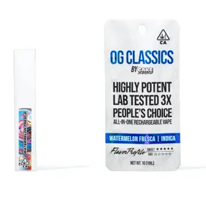 Cake AIO Vape OG Classics Watermelon Fresca 1g