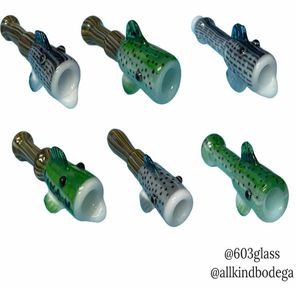 603 Glass - Fish Chillum Pipe (@603glass)